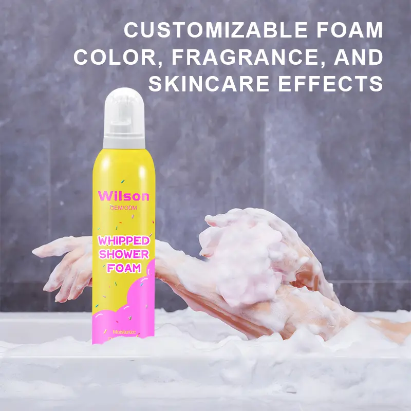 Լոգանքի բոլորովին այլ փորձառություն՝ WIlson Amino Acid Scented Shower Mousse-ն այնքան լավն է: